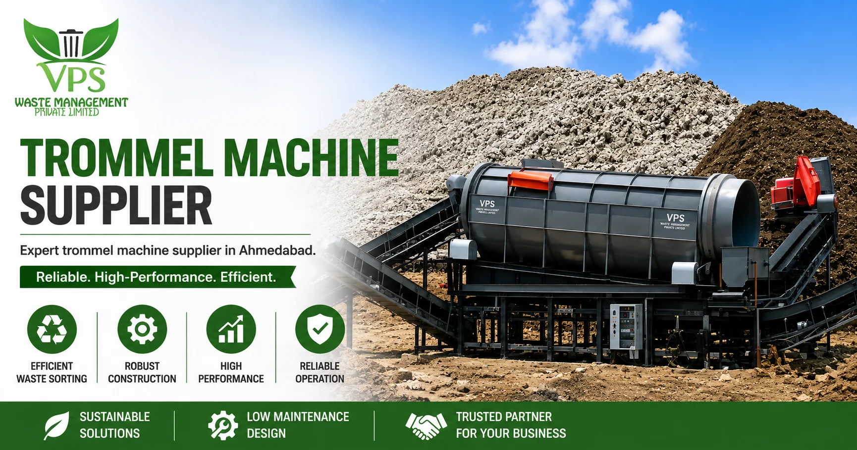 Trommel Machine Supplier in Ahmedabad
