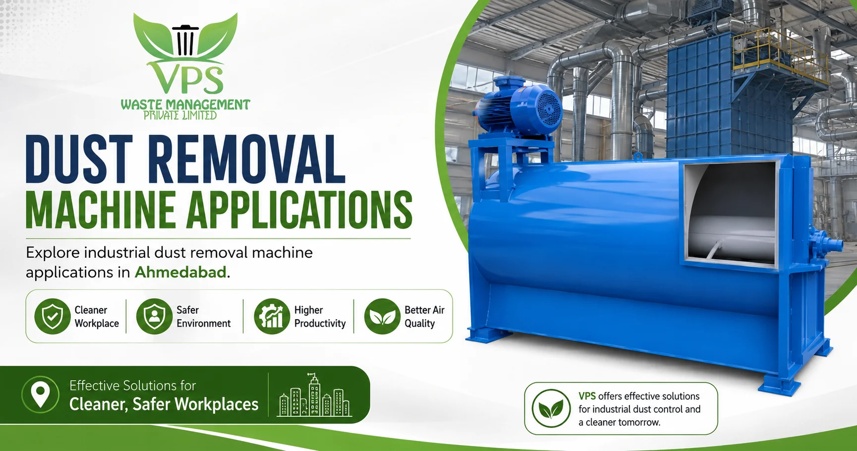 Dust Removal Machine Applications